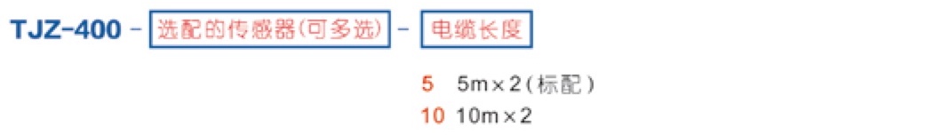 TJZ-300 便攜式超聲波流量計 選型編號